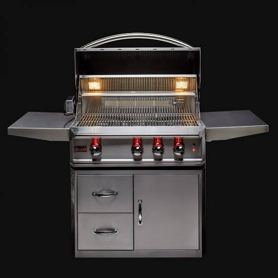 Blaze Professional LUX 34" Built-In Propane Gas Grill with Rear Infrared Burner