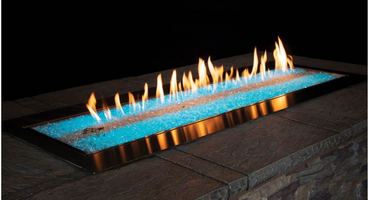 Carol Rose 48" Outdoor Linear Fire Pit