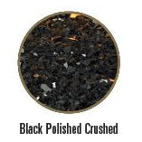 Black Polished Crushed Glass - 7 Sq Ft