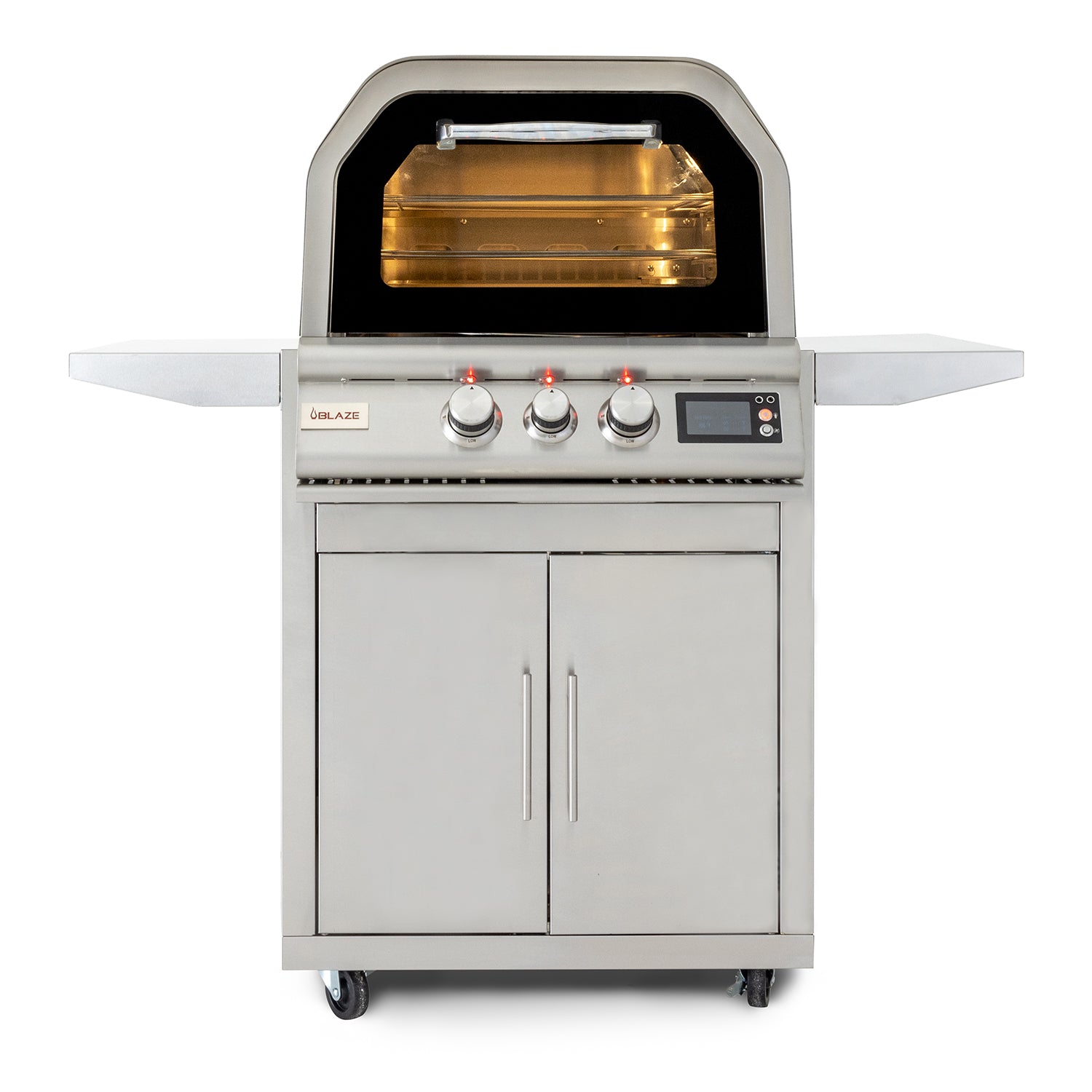 Blaze 26" Outdoor Pizza Oven with Rotisserie