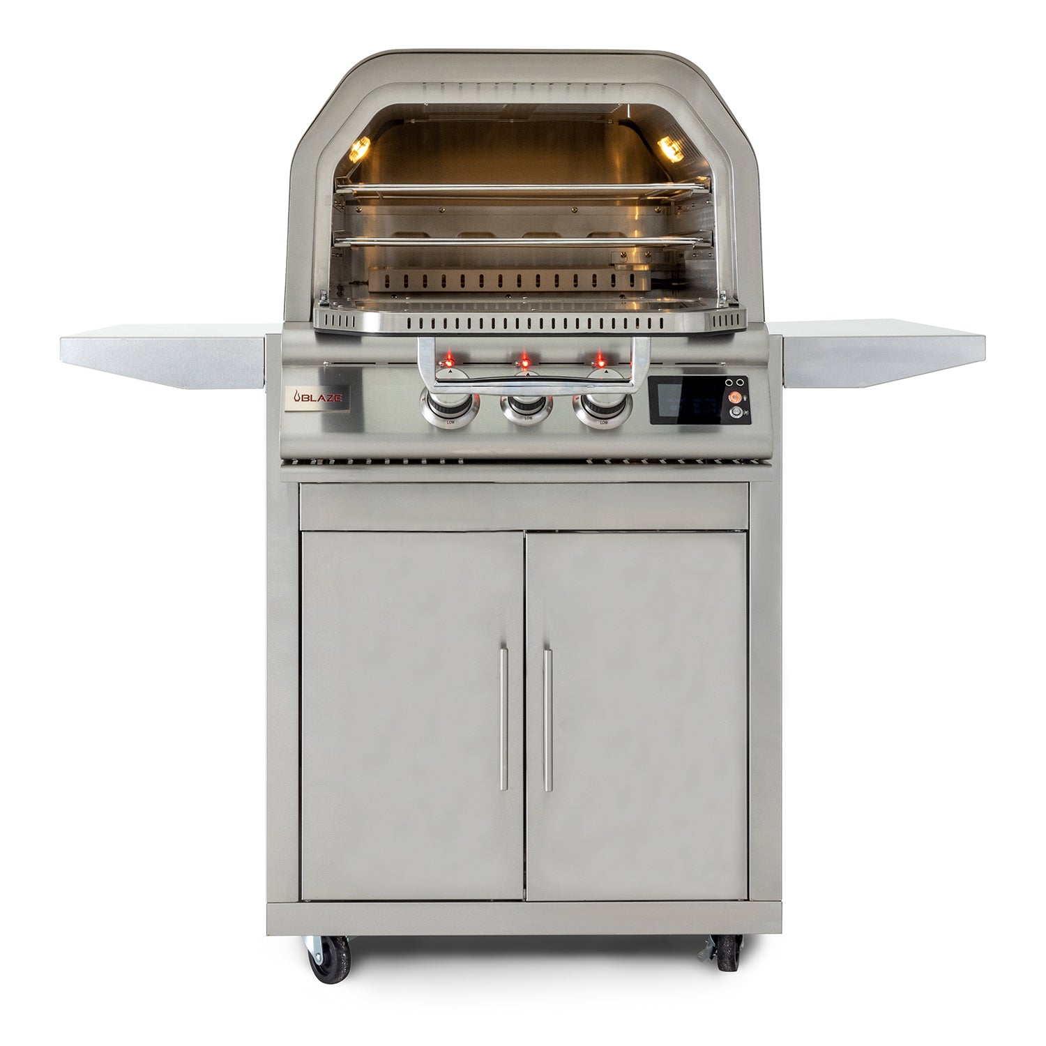 Blaze 26" Outdoor Pizza Oven with Rotisserie